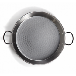 40cm Polished Steel Paella Pan
