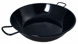 65cm Deep Enamelled Pan