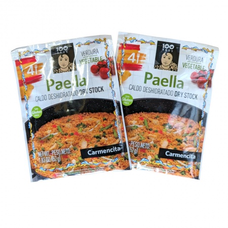 Carmencita Vegetable Paella Dry Stock Mix (Twin Pack)
